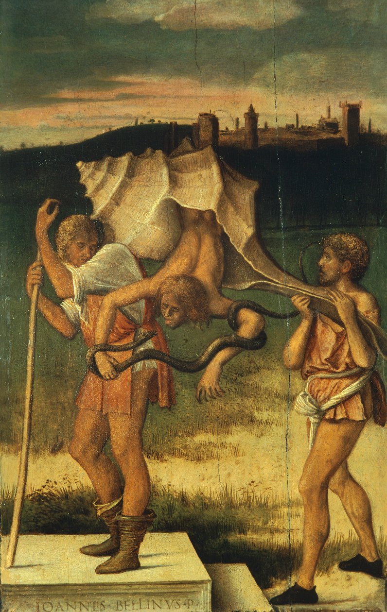 Alegoria Złośliwa plotka (lub oszczerstwo) autorstwa Giovanni Bellini