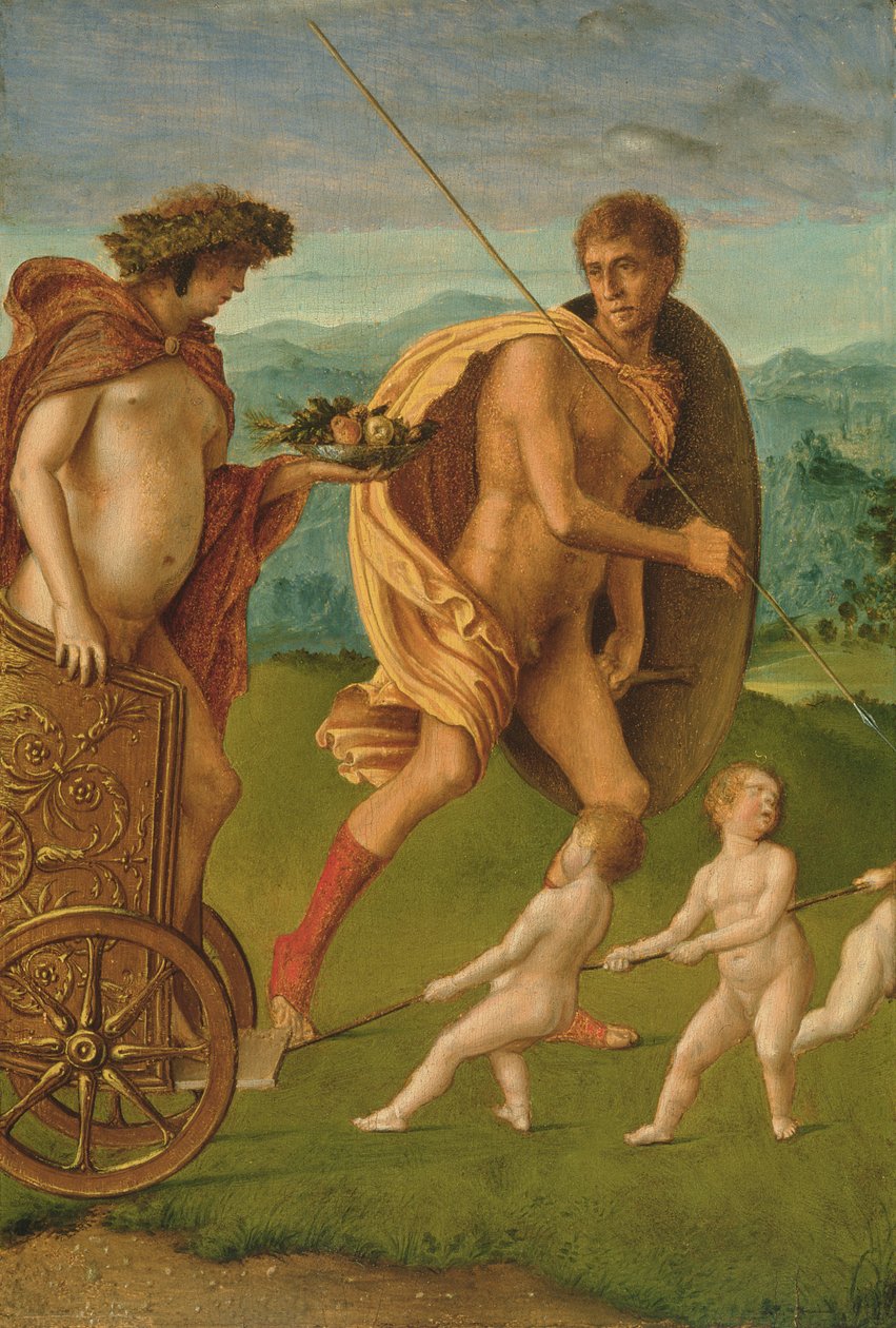 Alegoria heroicznej cnoty autorstwa Giovanni Bellini