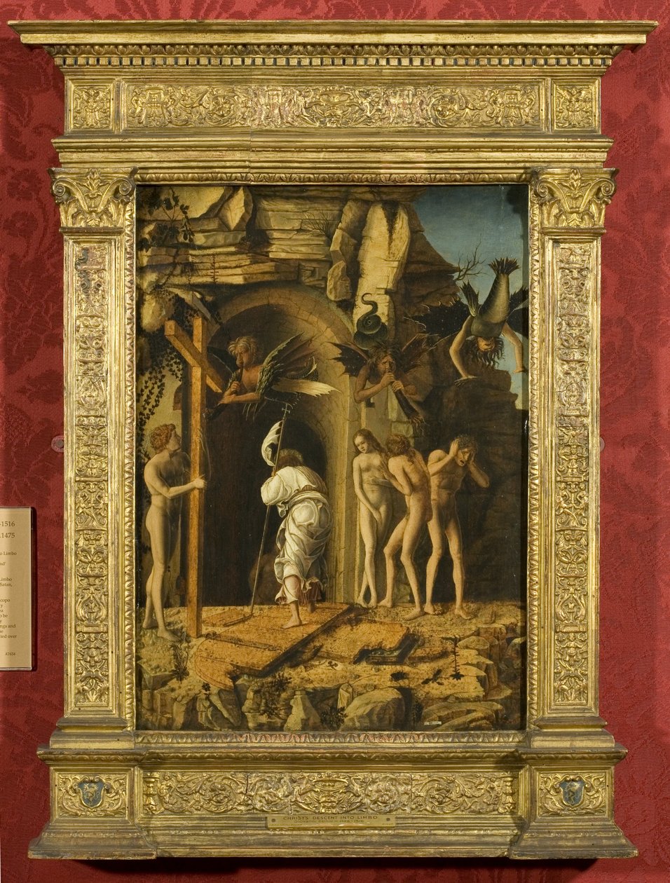 Zejście Chrystusa do otchłani (olej na welinie na desce) autorstwa Giovanni Bellini