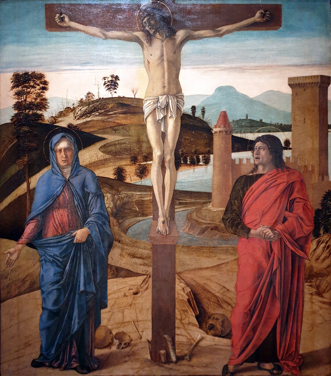 Francuski: Le Calvaire Calvary autorstwa Giovanni Bellini