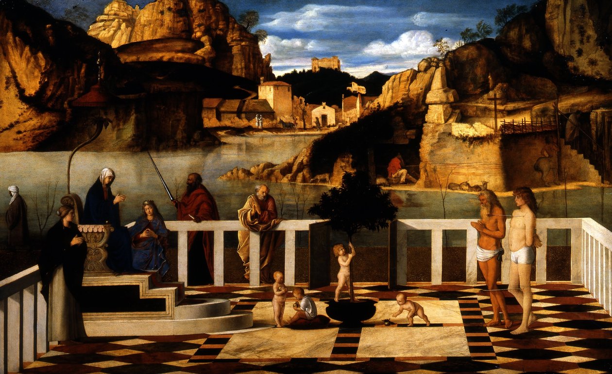 Włoski: Święta alegoria autorstwa Giovanni Bellini