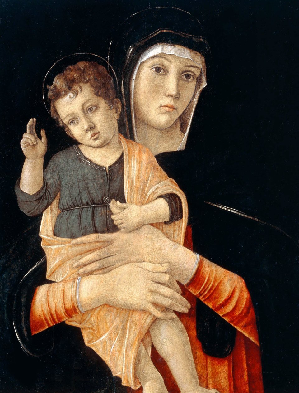 Madonna z Dzieciątkiem, 1475-1480. autorstwa Giovanni Bellini