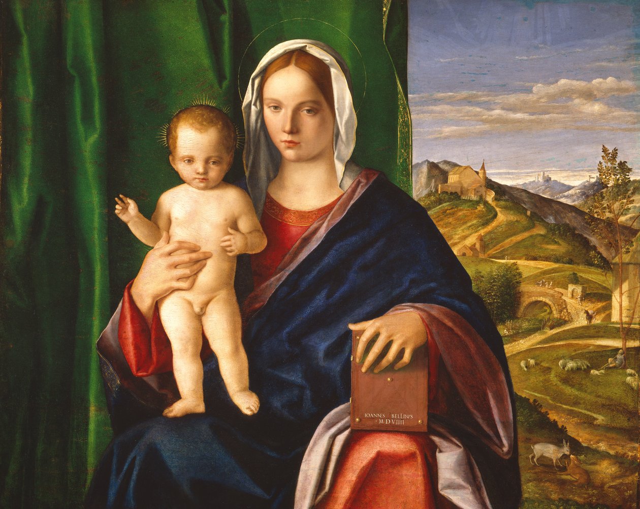 Madonna z Dzieciątkiem, 1509 (Olej na desce) autorstwa Giovanni Bellini