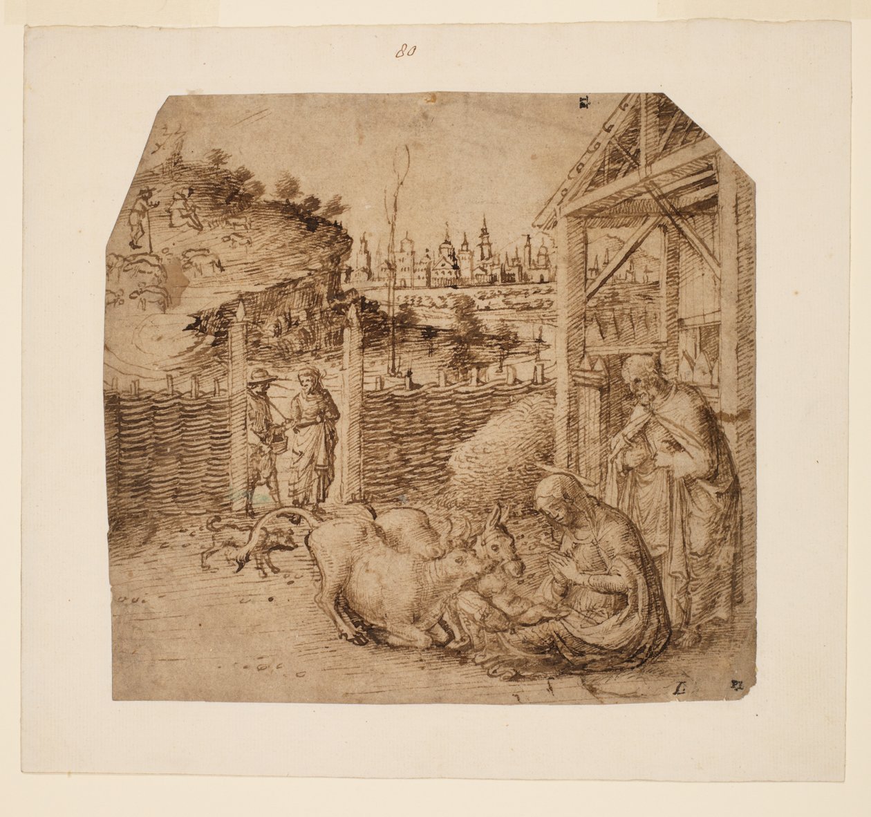Narodzenia Pańskiego, ok. 1480 r autorstwa Giovanni Bellini