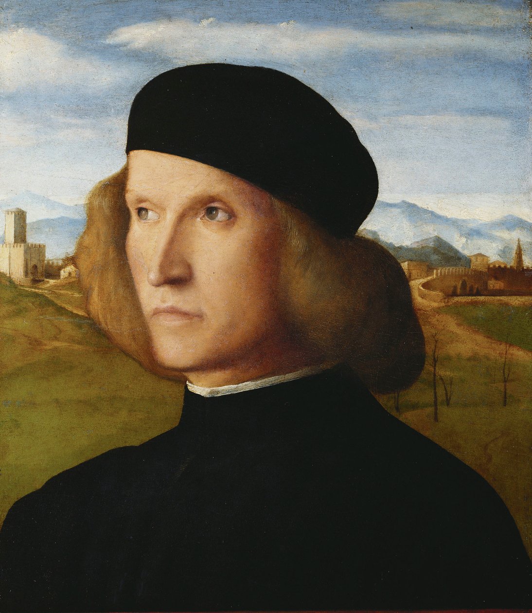 Portret młodego mężczyzny autorstwa Giovanni Bellini