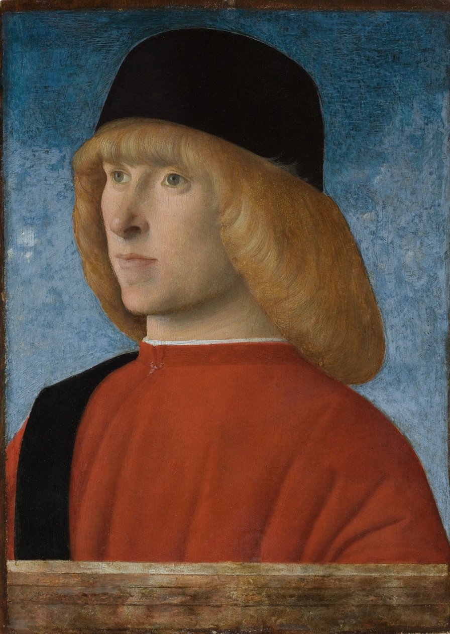 Portret młodego senatora autorstwa Giovanni Bellini