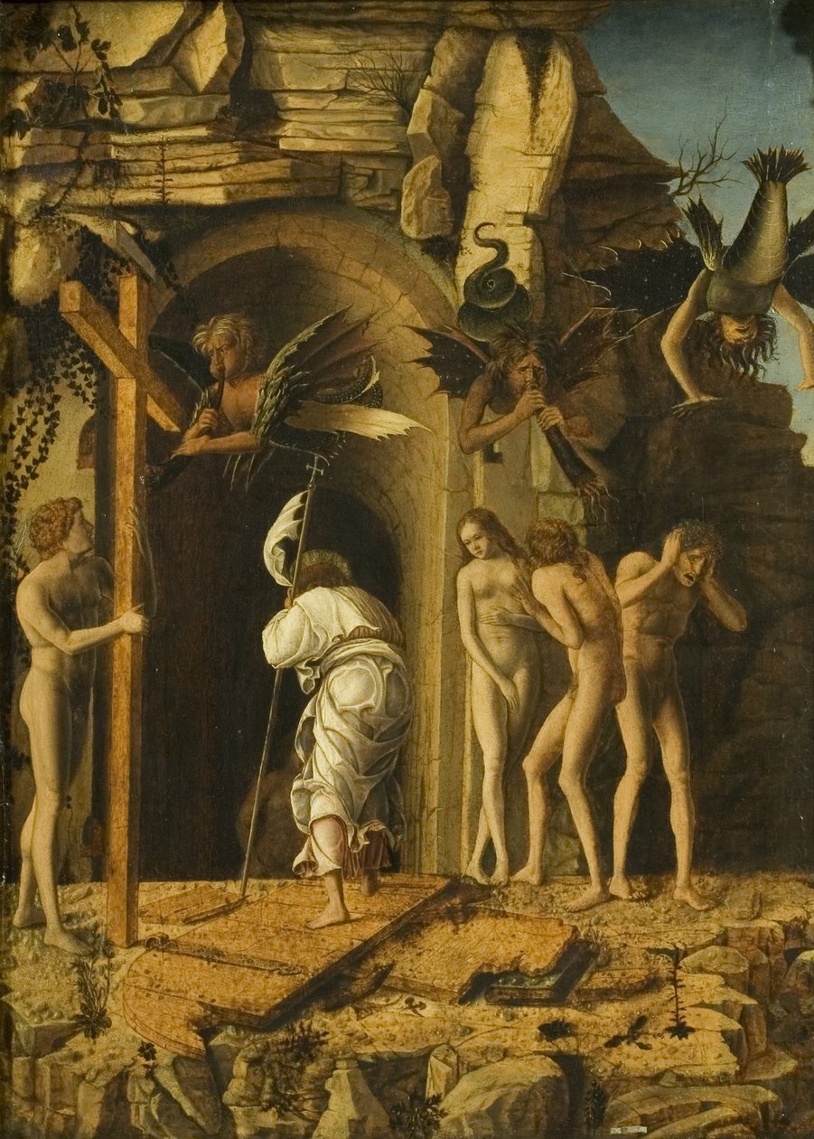 Zejście Chrystusa do otchłani, ok. 1475-80 (olej na welinie na desce) autorstwa Giovanni Bellini