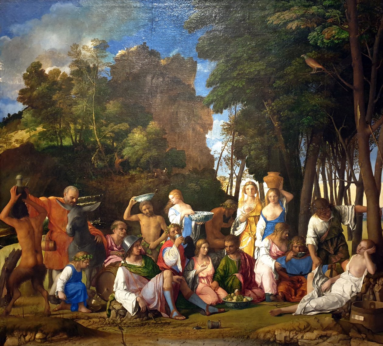 Święto Bogów autorstwa Giovanni Bellini