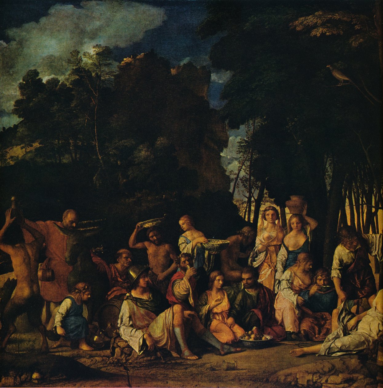 Święto Bogów, 1514-1529 autorstwa Giovanni Bellini