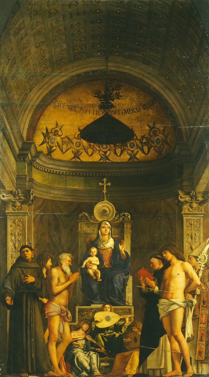 Ołtarz San Giobbe autorstwa Giovanni Bellini