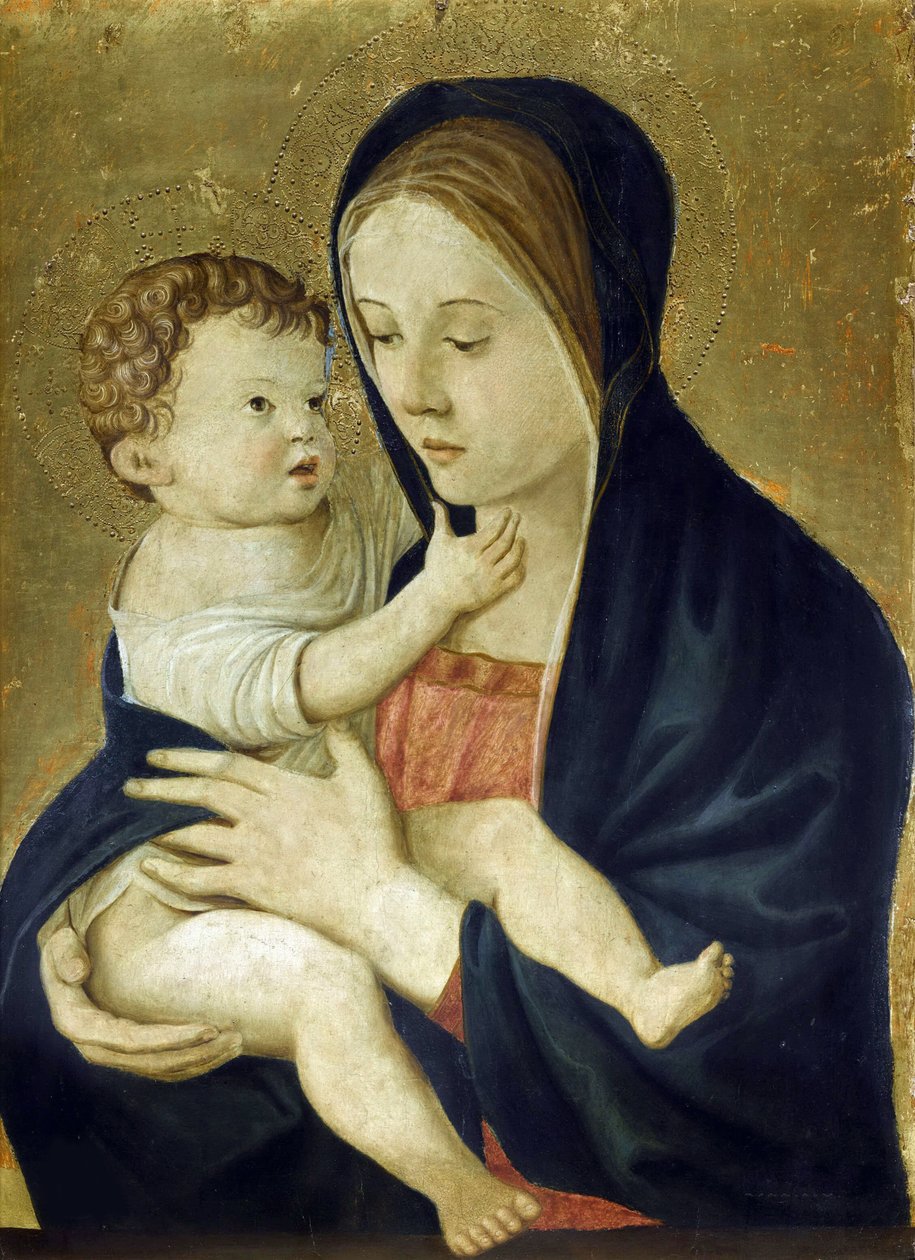 Dziewica z Dzieciątkiem, ok. 1470-1475. autorstwa Giovanni Bellini