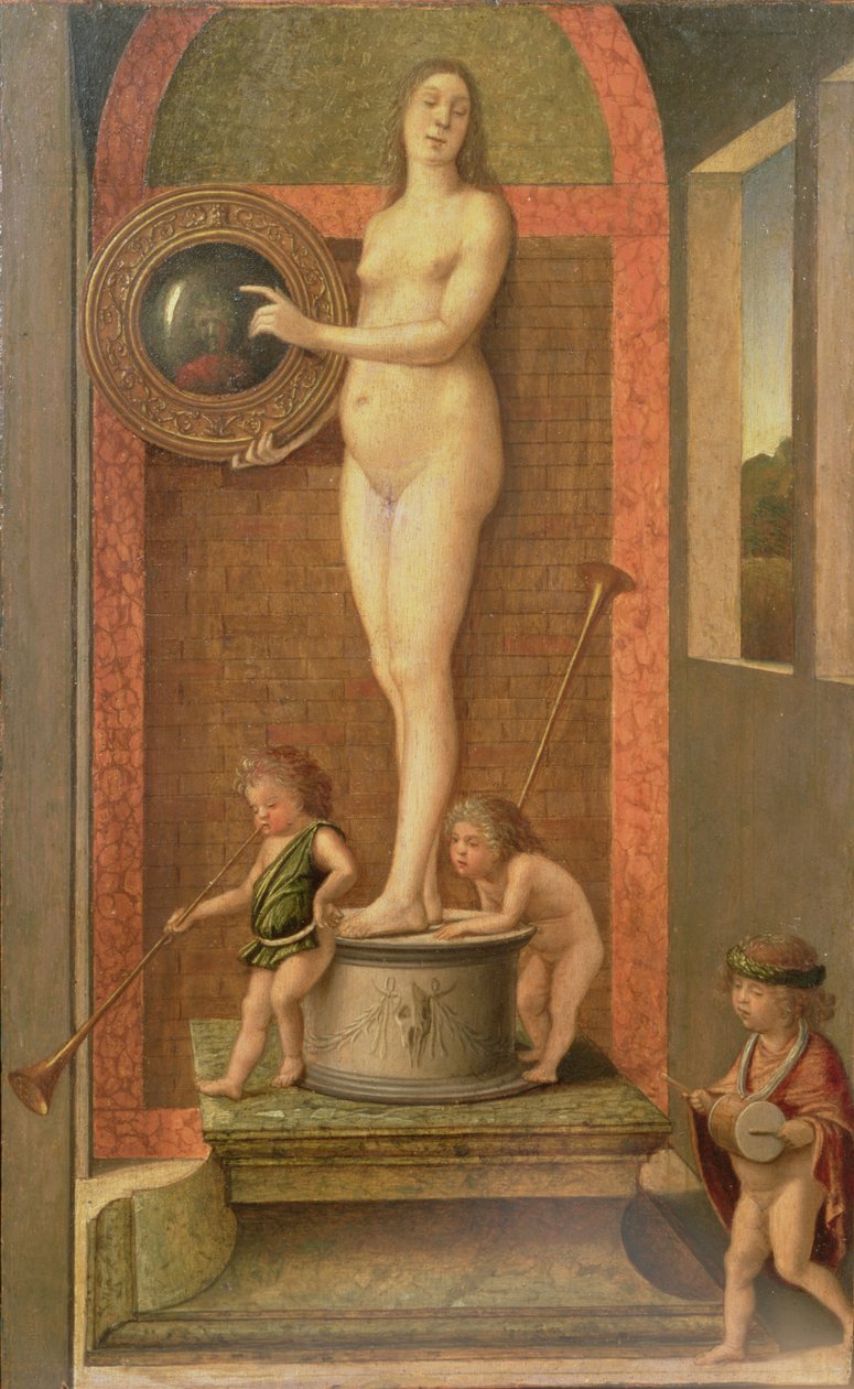 Próżność (olej na panelu) autorstwa Giovanni Bellini
