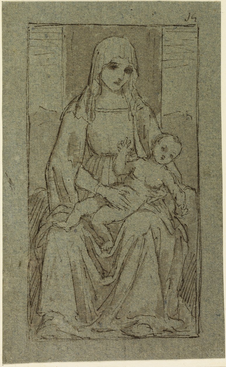 Dziewica i Dziecko autorstwa Giovanni Bellini