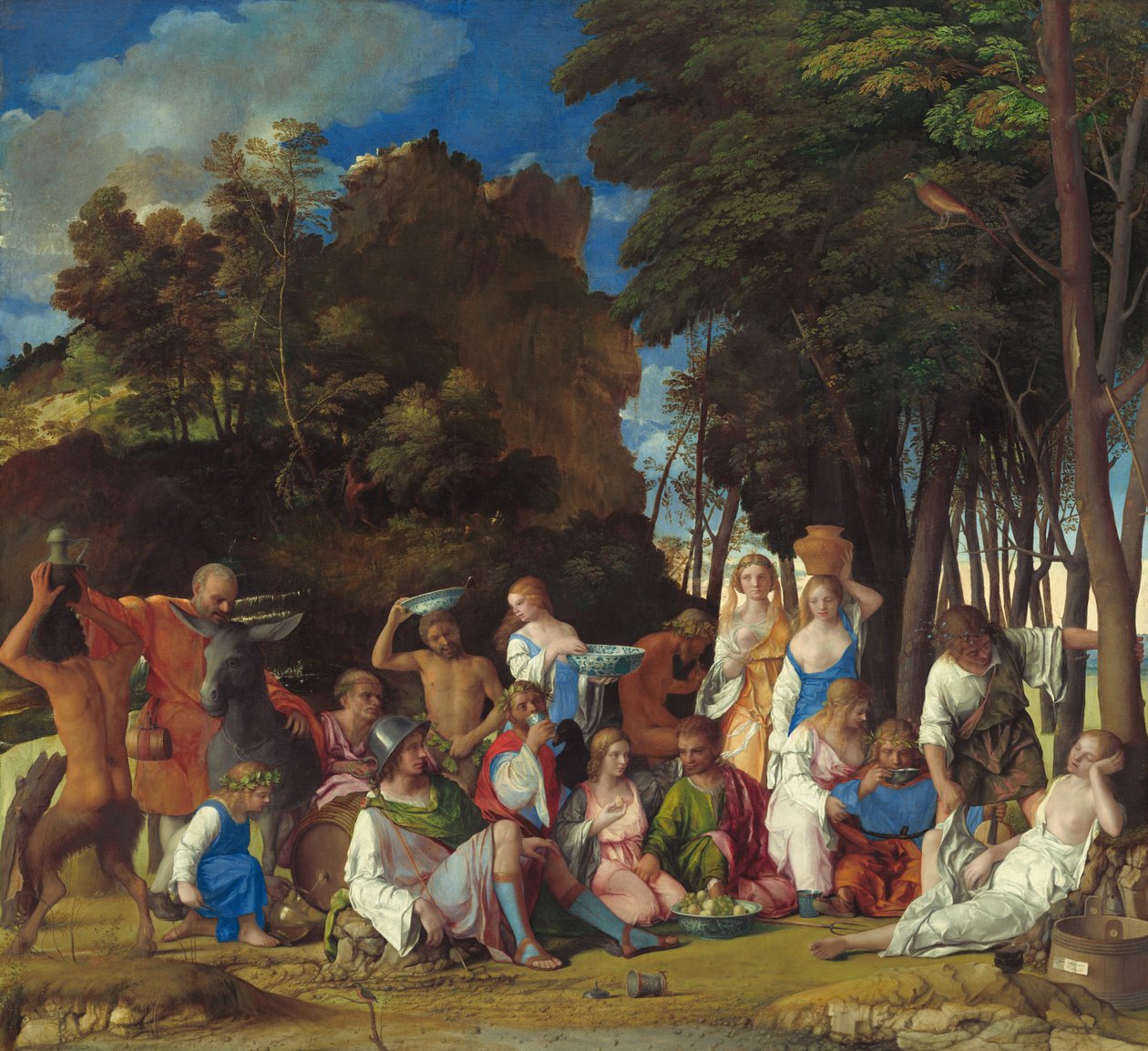 Święto Bogów autorstwa Giovanni Bellini and Titian