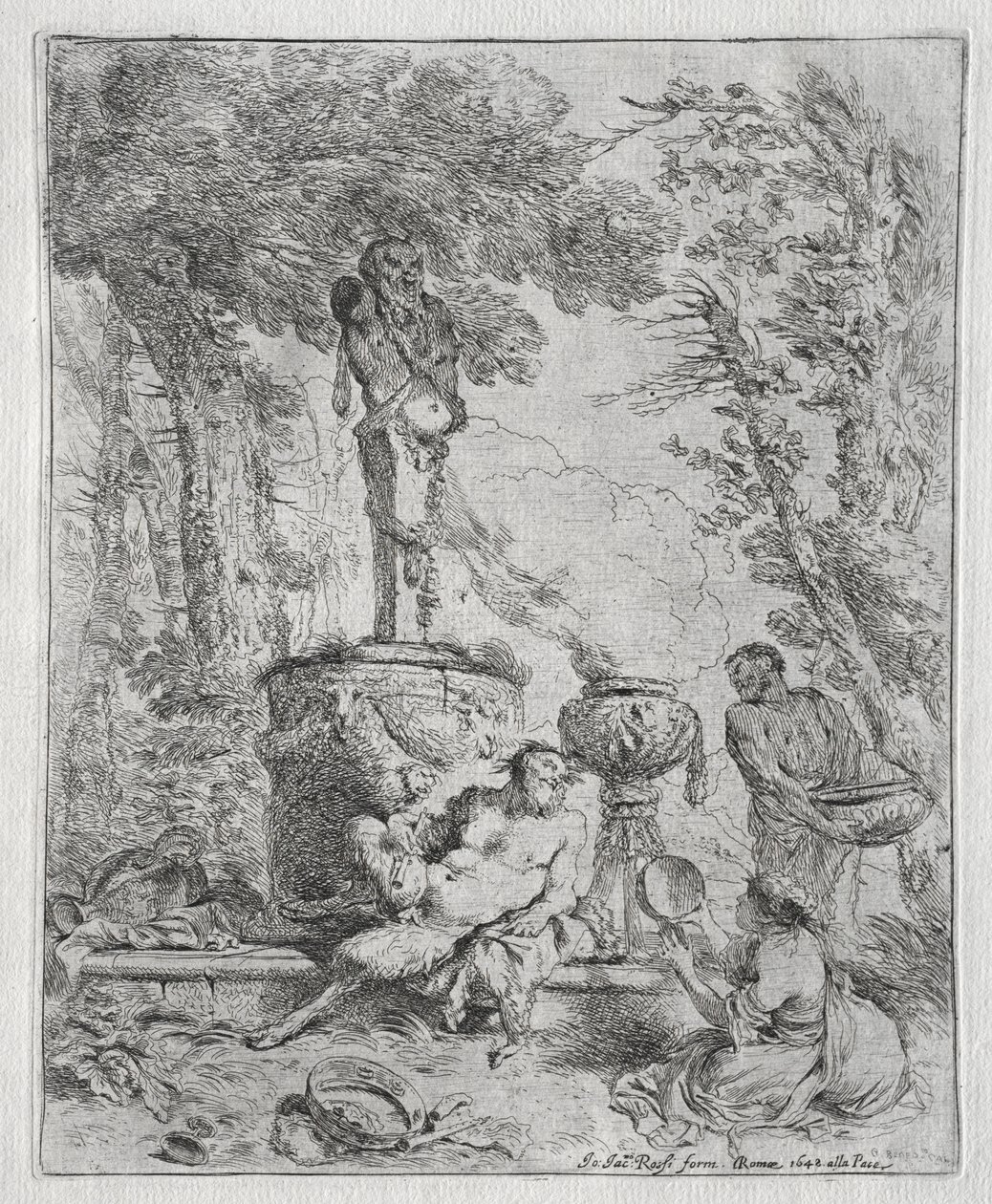 Fete of Pan, 1648. autorstwa Giovanni Benedetto Castiglione