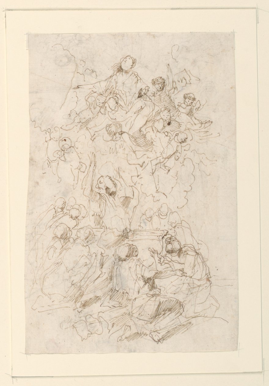 Założenie autorstwa Giovanni Benedetto Castiglione