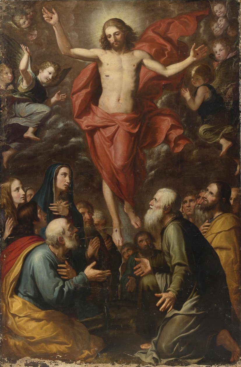 Wniebowstąpienie autorstwa Giovanni Bernardino Azzolini