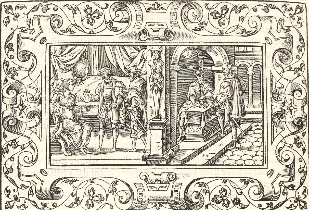 Dekameron - Dzień ósmy, opowiadanie 1 autorstwa Giovanni Boccaccio