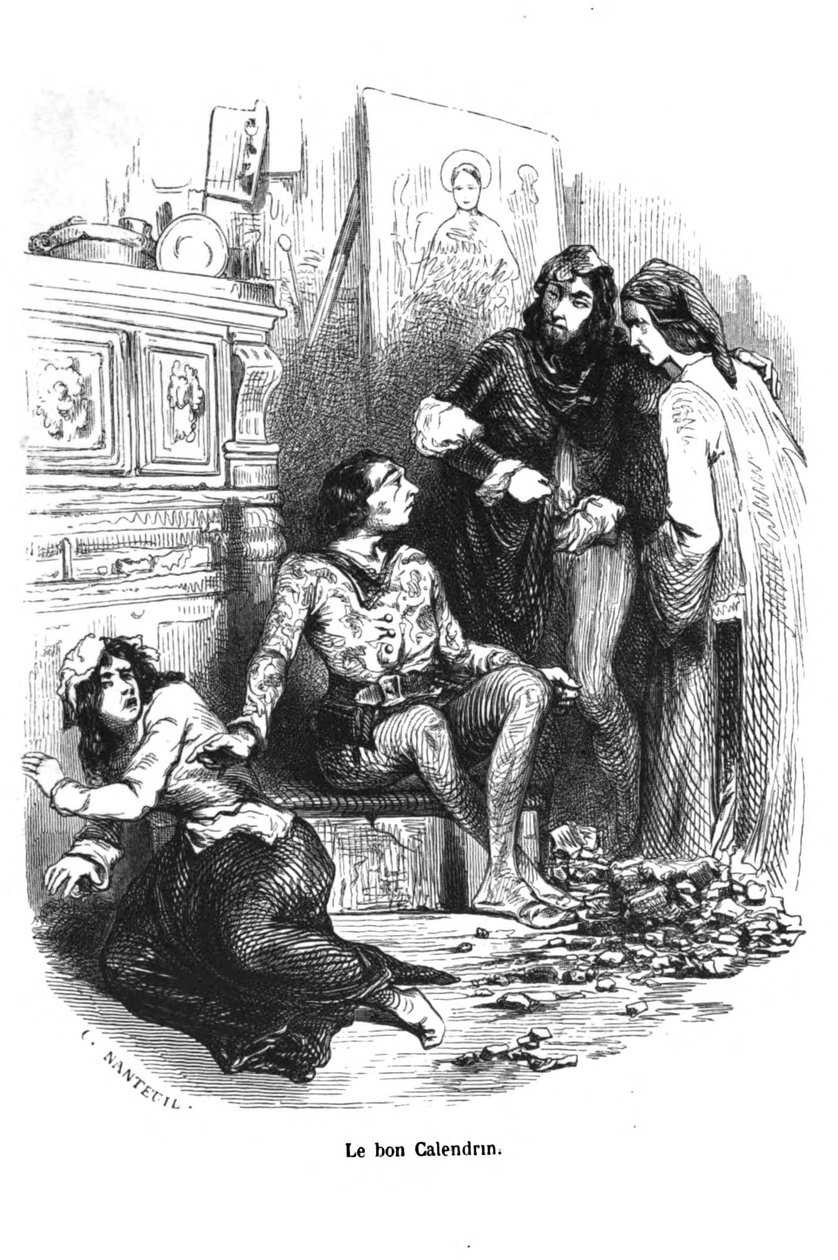 Dekameron - Dzień ósmy, opowiadanie 3 - Dobry Kalandrin autorstwa Giovanni Boccaccio