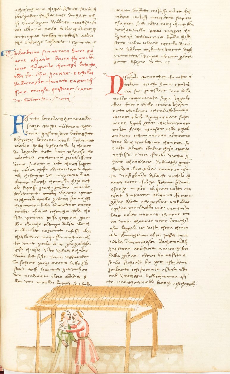 Dekameron, Kalifourchon; Calandrino i Niccolessa, Dziewiąty dzień, opowiadanie 5. autorstwa Giovanni Boccaccio