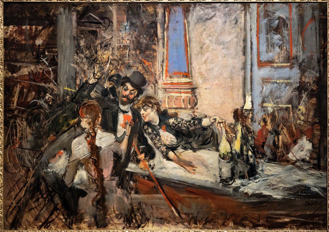 W Folies Bergère autorstwa Giovanni Boldini
