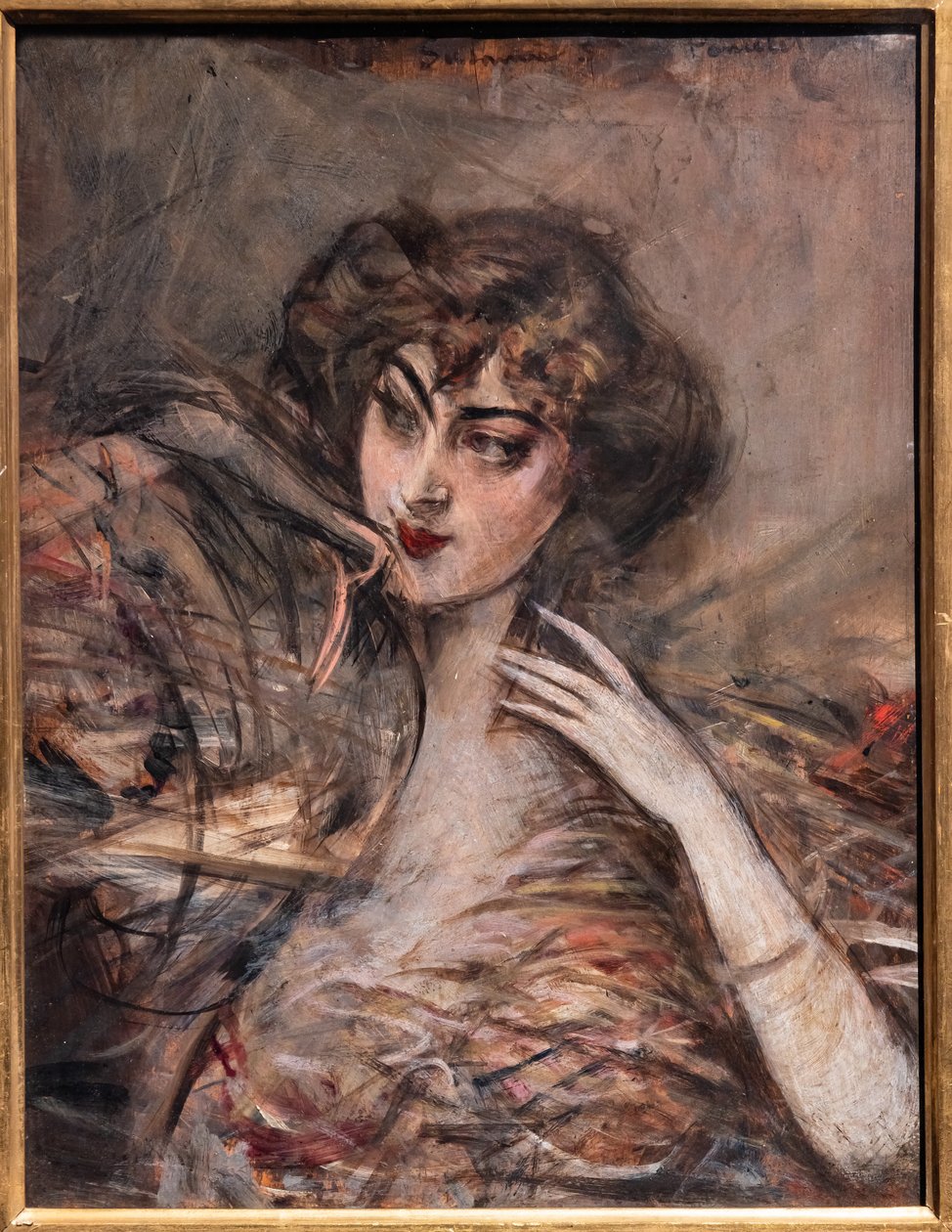 Portret czołowy autorstwa Giovanni Boldini