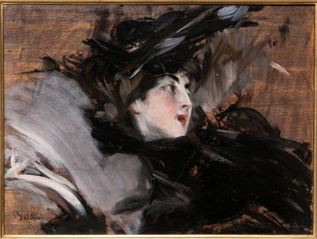 Dama w czepku autorstwa Giovanni Boldini