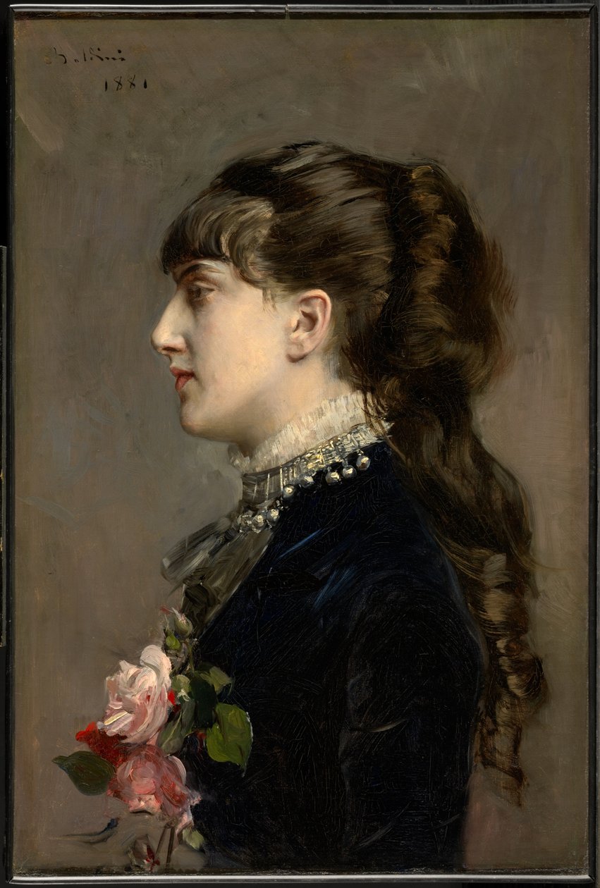 Pani Céline Leclanché autorstwa Giovanni Boldini