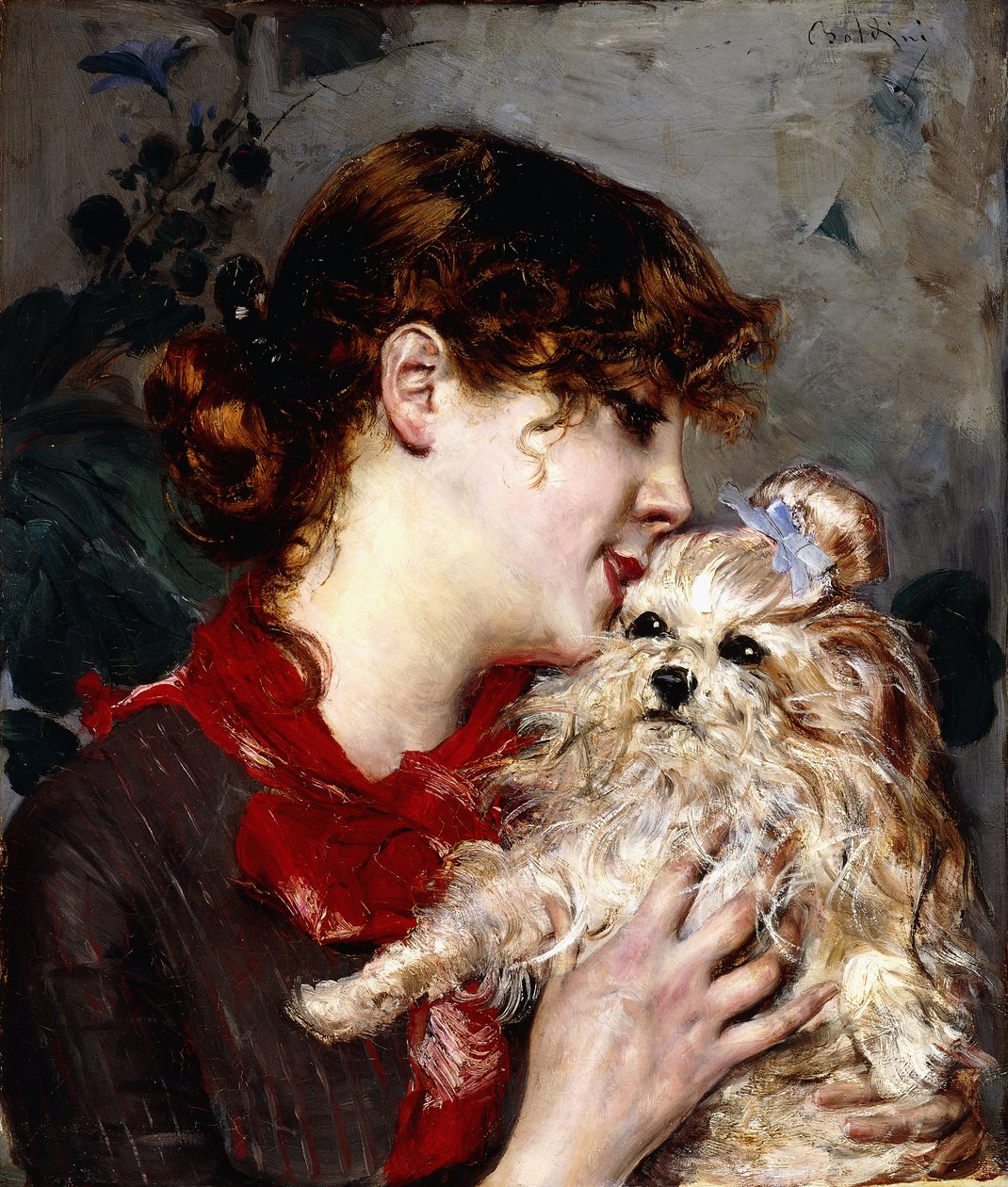 Madame Rezanne, s.1885 autorstwa Giovanni Boldini