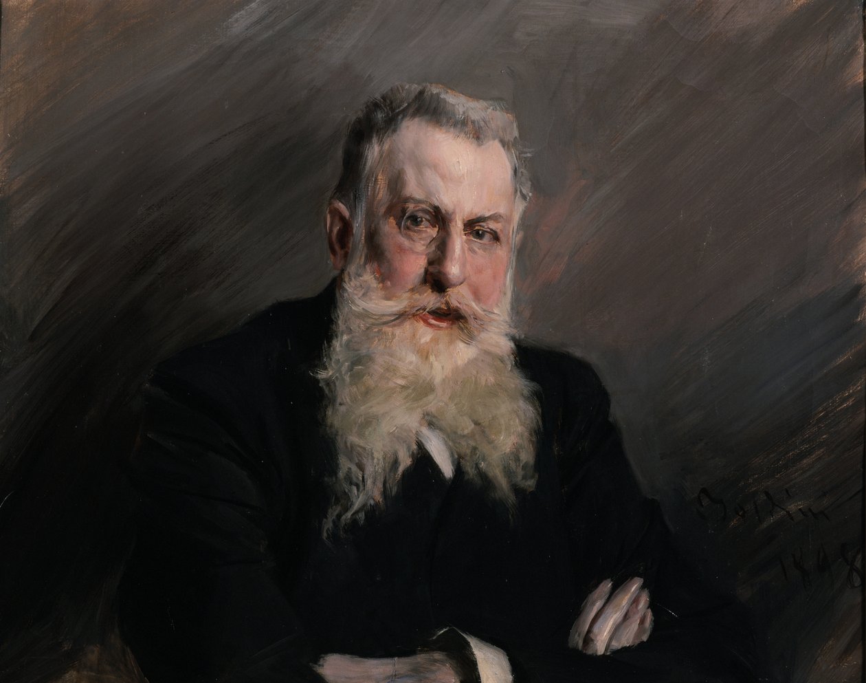Portret Antonio Starabby, markiza Rudinì 1839-1908, 1898. autorstwa Giovanni Boldini