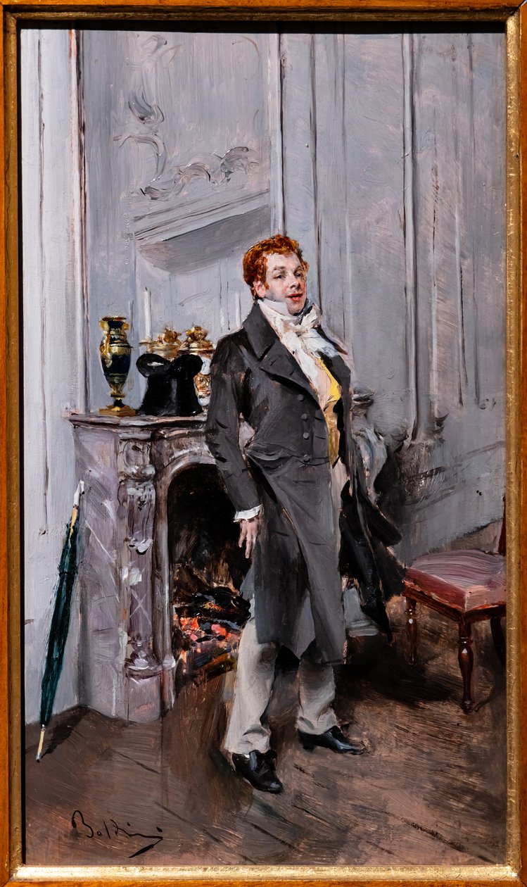 Portret Coquelin Aine autorstwa Giovanni Boldini