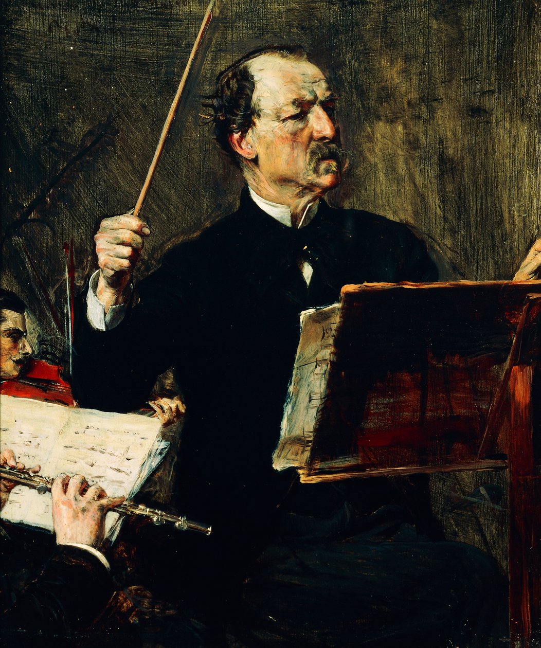 Portret Emanuele Muzio (Zibello .) autorstwa Giovanni Boldini