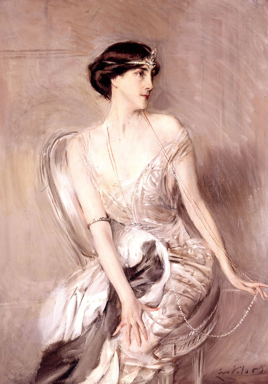 Portret Genevieve Lantelme, ok. 1907 (malarstwo) autorstwa Giovanni Boldini