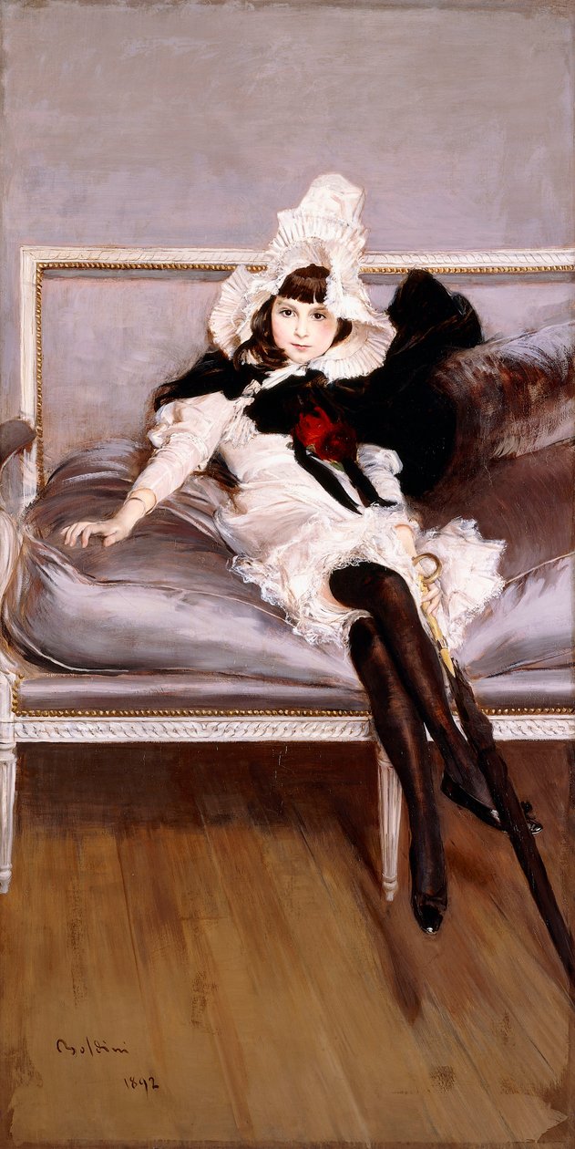 Portret Giovinetty Errazuriz, 1892 autorstwa Giovanni Boldini