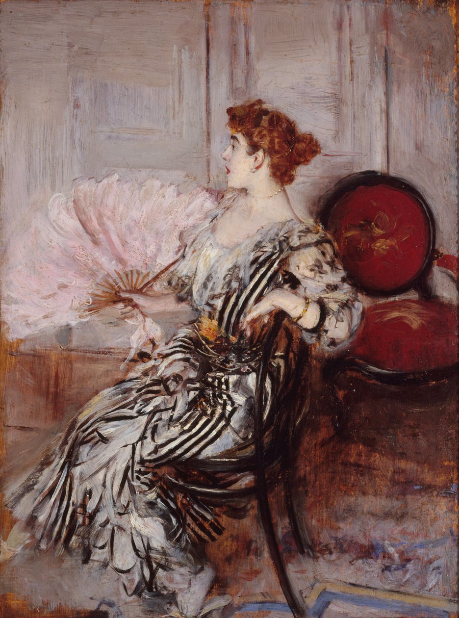 Portret Madame Torre, ok. 1900 r. (olej na płótnie) autorstwa Giovanni Boldini