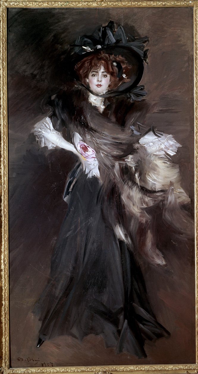 Portret Mademoiselle Lantelme autorstwa Giovanni Boldini