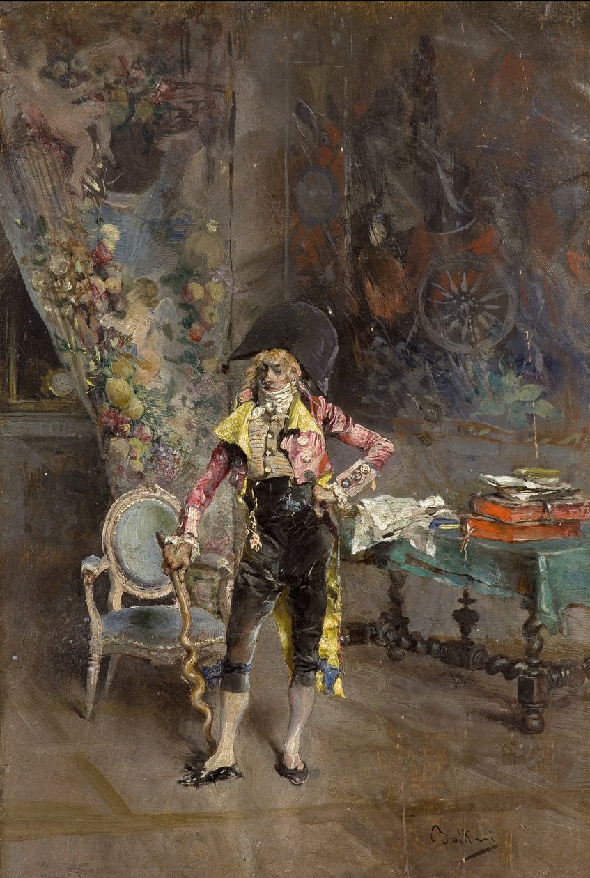 Portret mężczyzny autorstwa Giovanni Boldini