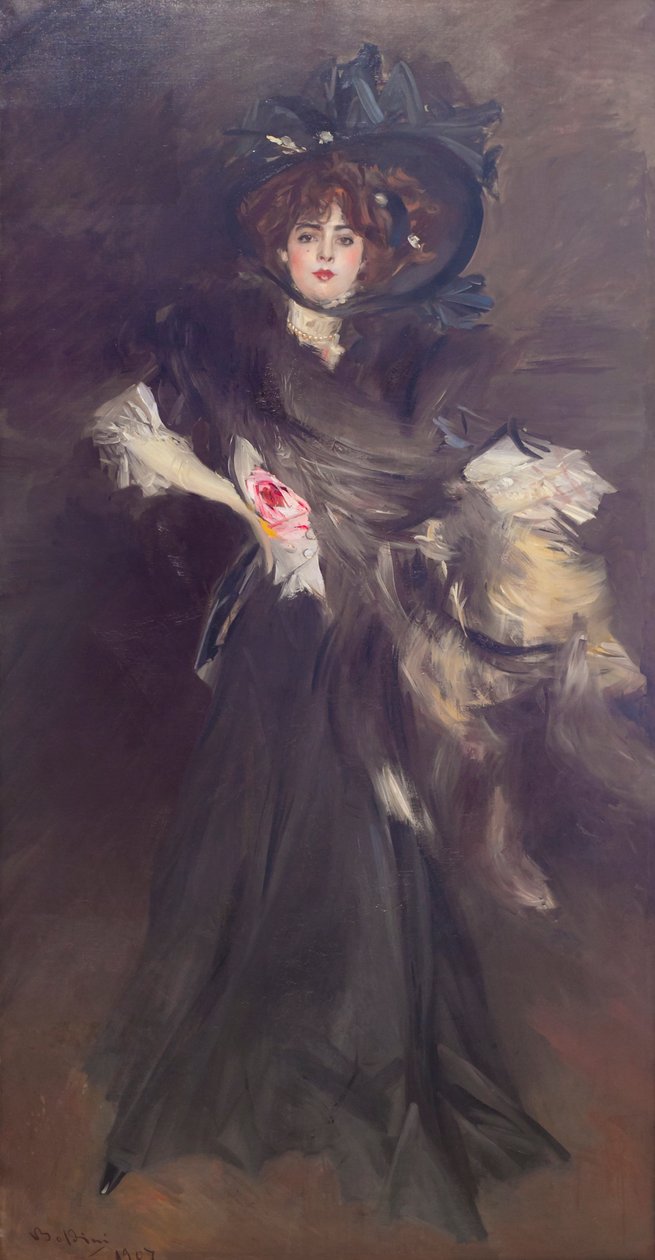 Portret Mademoiselle Lantelme autorstwa Giovanni Boldini