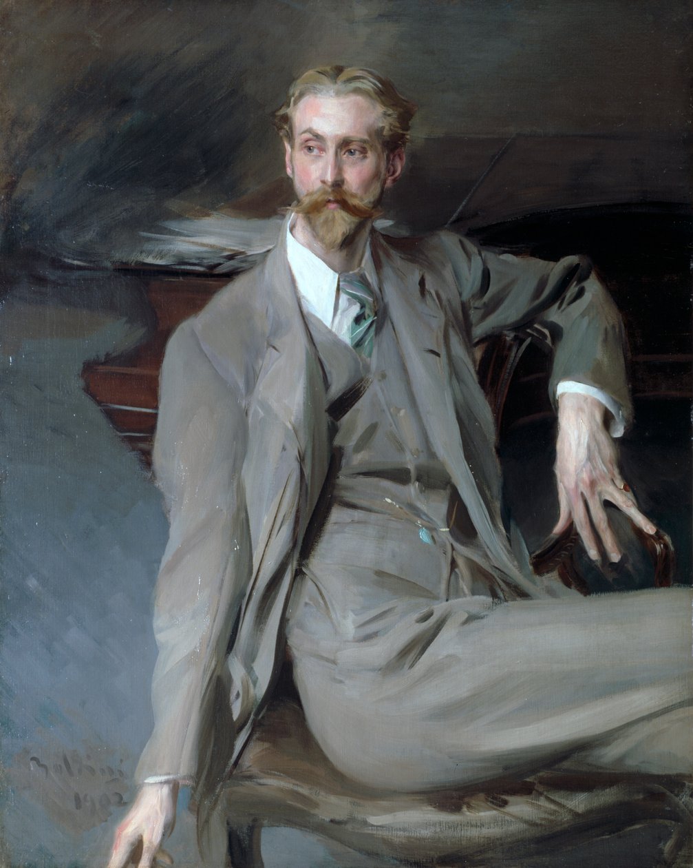 Portret autorstwa Giovanni Boldini
