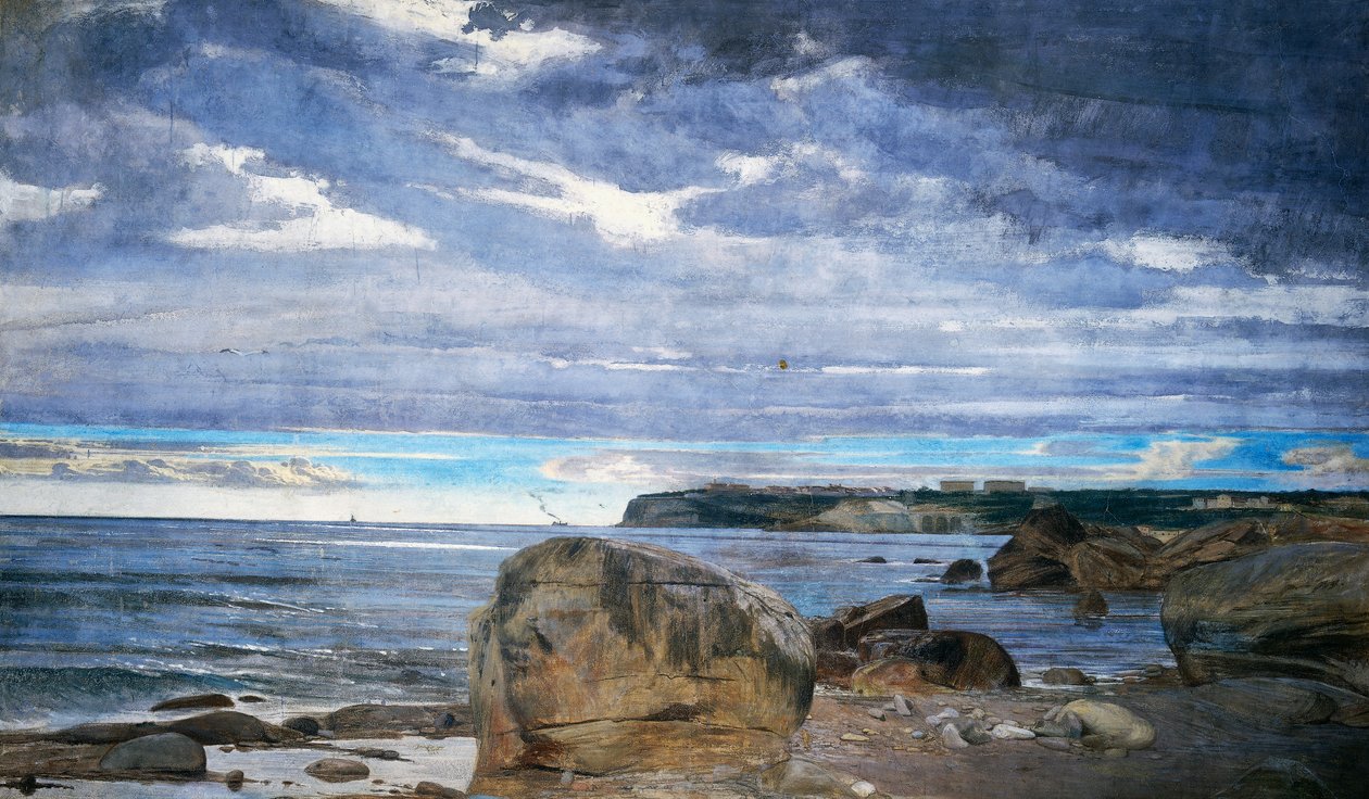 Wybrzeże morskie autorstwa Giovanni Boldini
