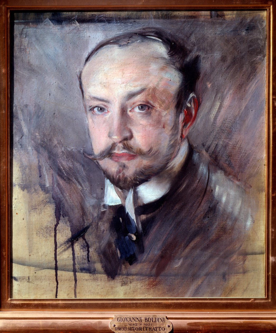 Autoportret (olej na płótnie) autorstwa Giovanni Boldini
