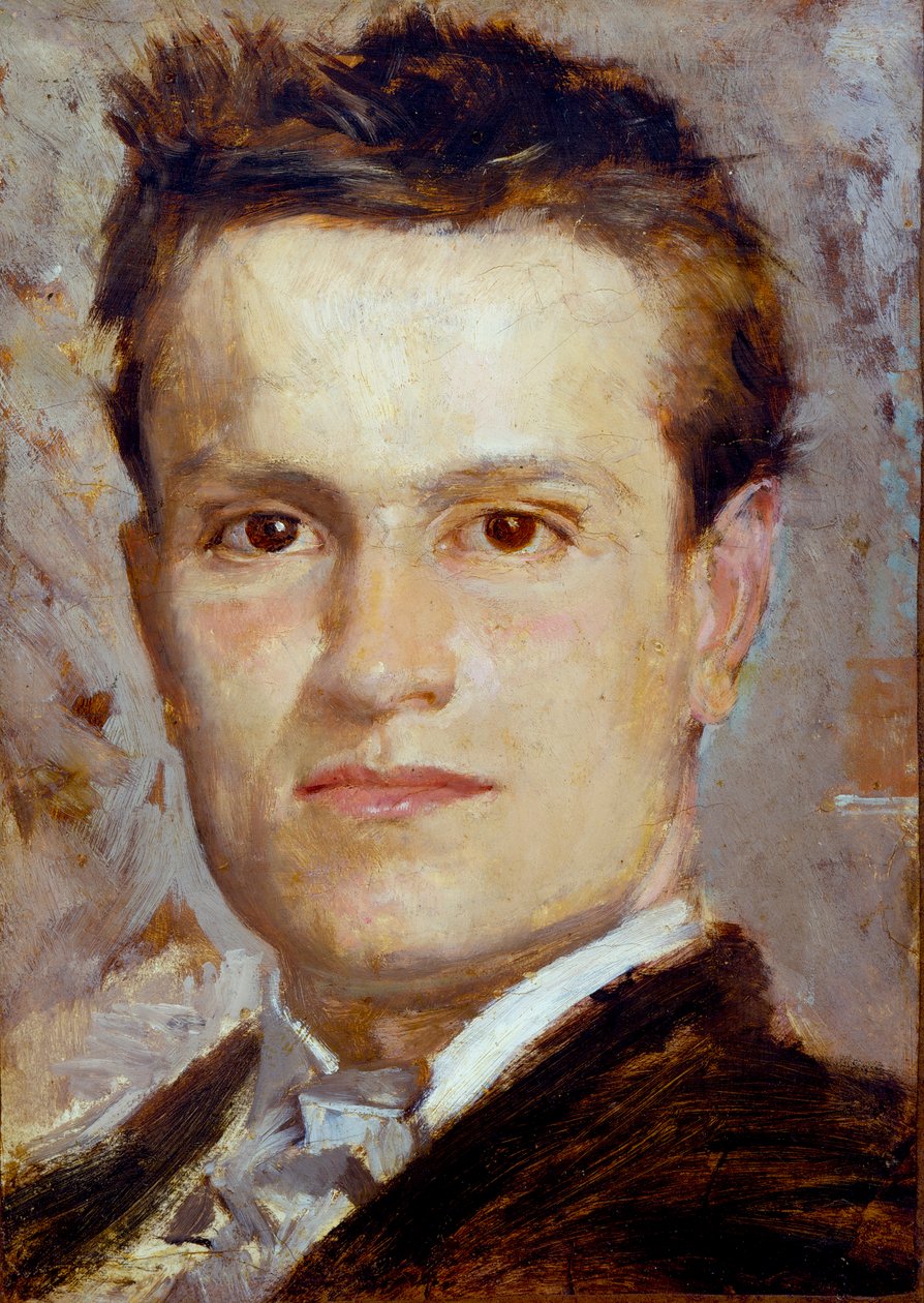 Autoportret, ok. 1865 (olej na papierze na tekturze) autorstwa Giovanni Boldini