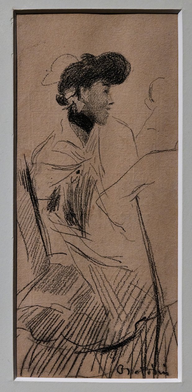 Siedząca Elegancka Kobieta autorstwa Giovanni Boldini