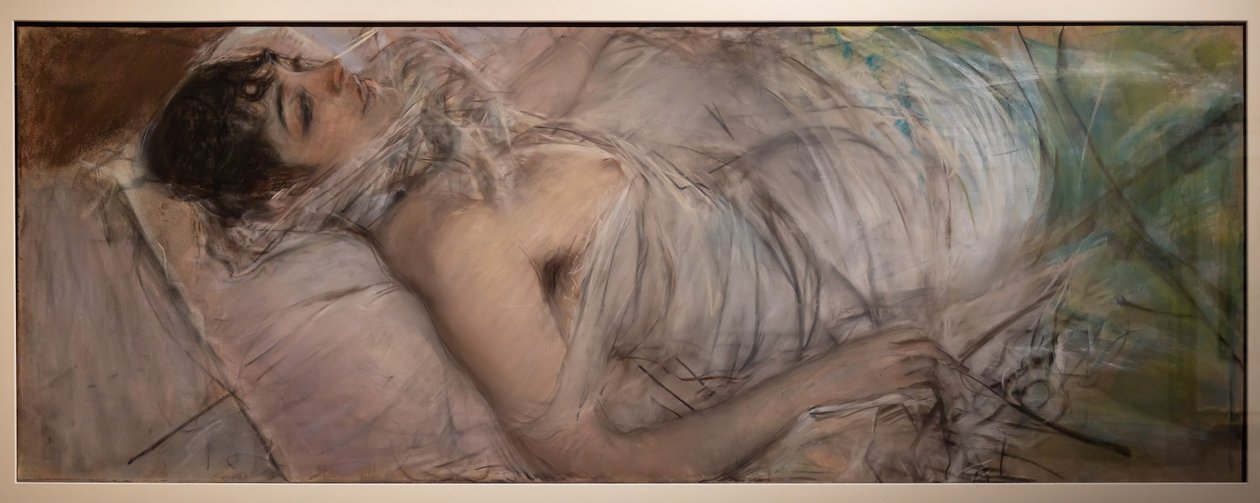 Hrabina Rasty Leżąca autorstwa Giovanni Boldini