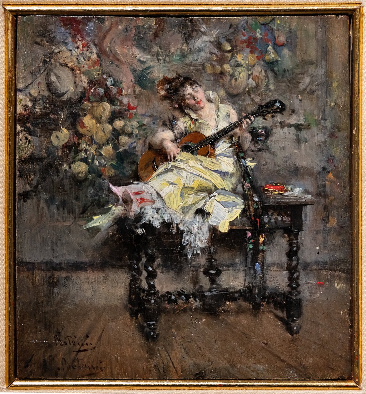 Gitarzysta autorstwa Giovanni Boldini