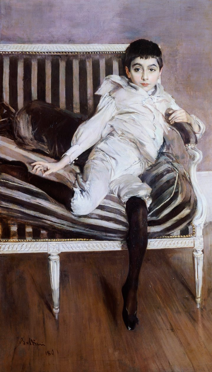 Mała Subercaseuse – Giovanni Boldini (1842-1931) autorstwa Giovanni Boldini