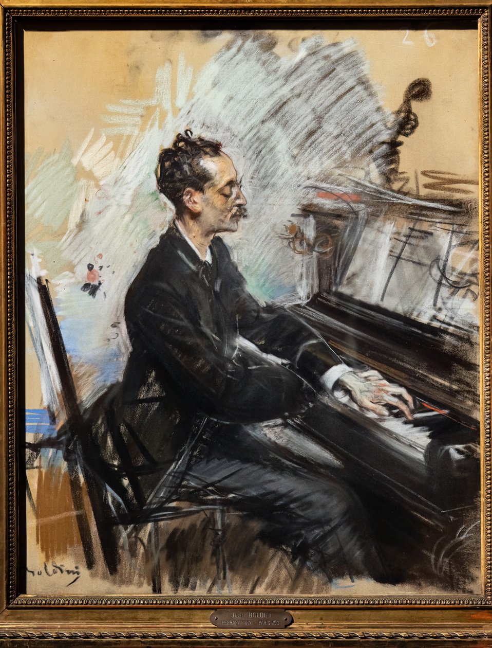 pianista Rey Colaço autorstwa Giovanni Boldini