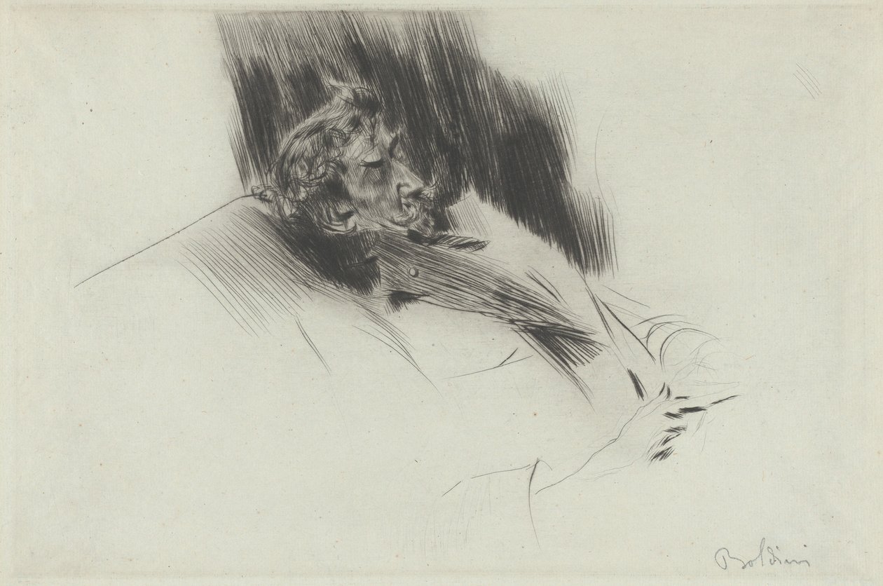 Świstak śpi autorstwa Giovanni Boldini