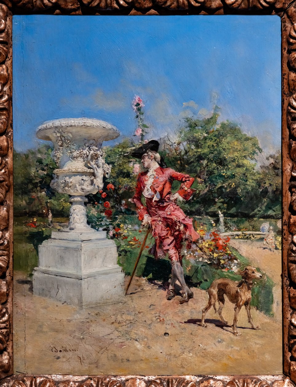 Młody markiz w Wersalu autorstwa Giovanni Boldini