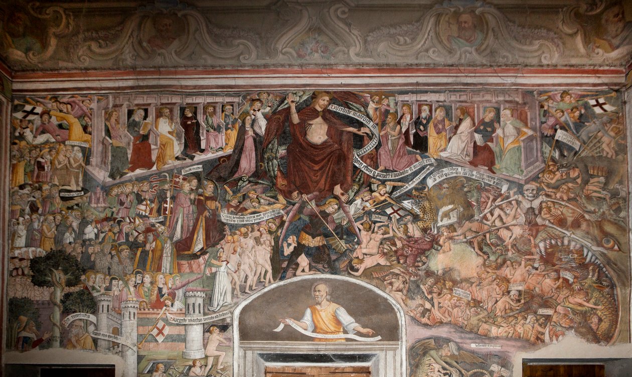 Sąd Ostateczny, c.1492 autorstwa Giovanni Canavesio